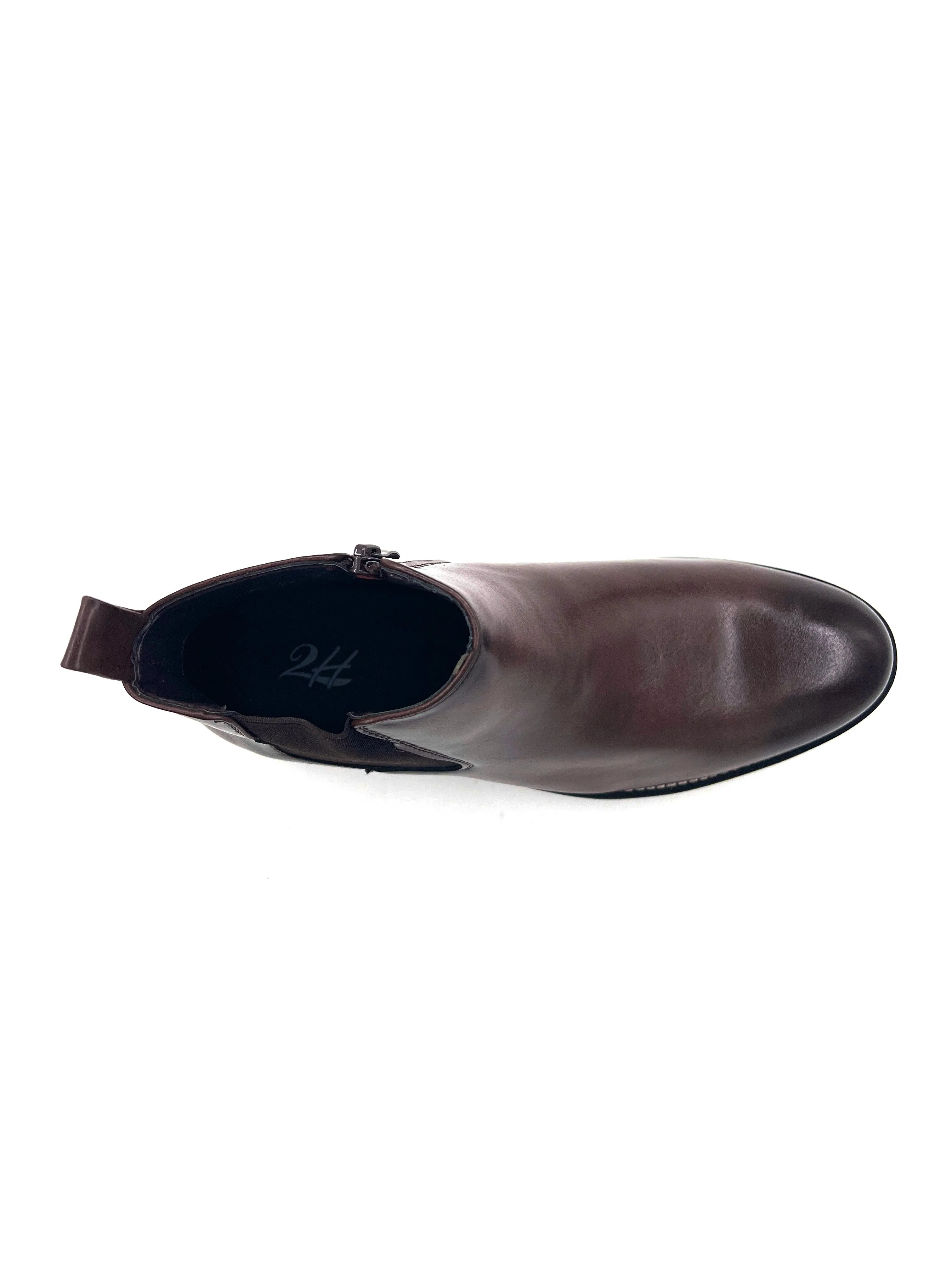 2H #A1723 Coffee Chelsea Boot