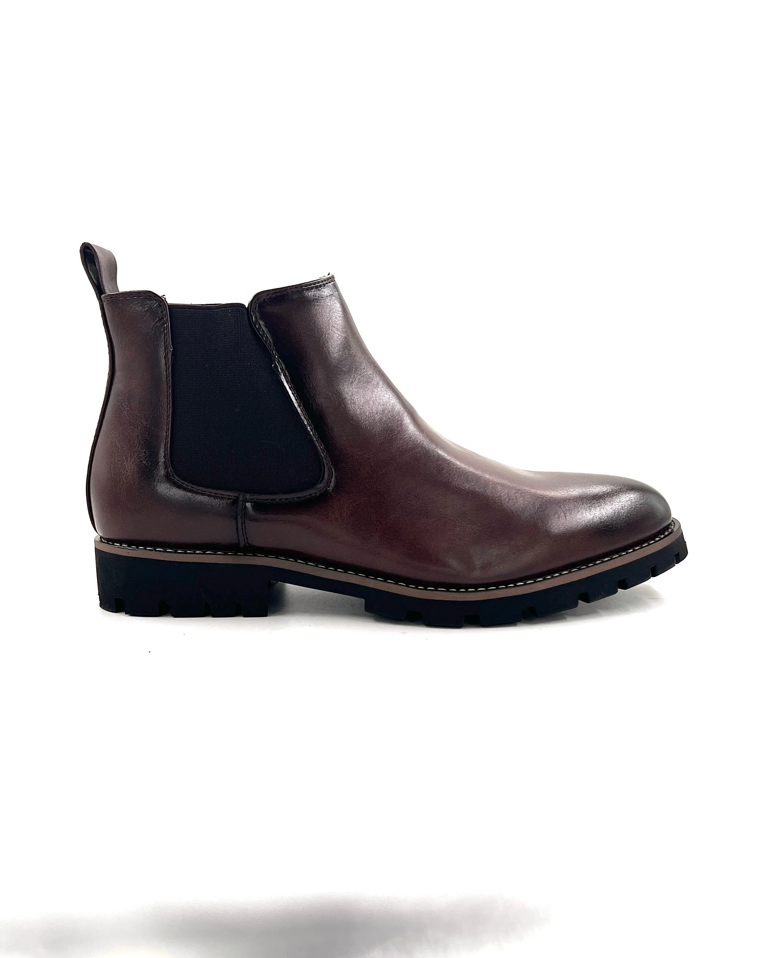 2H #A1723 Coffee Chelsea Boot