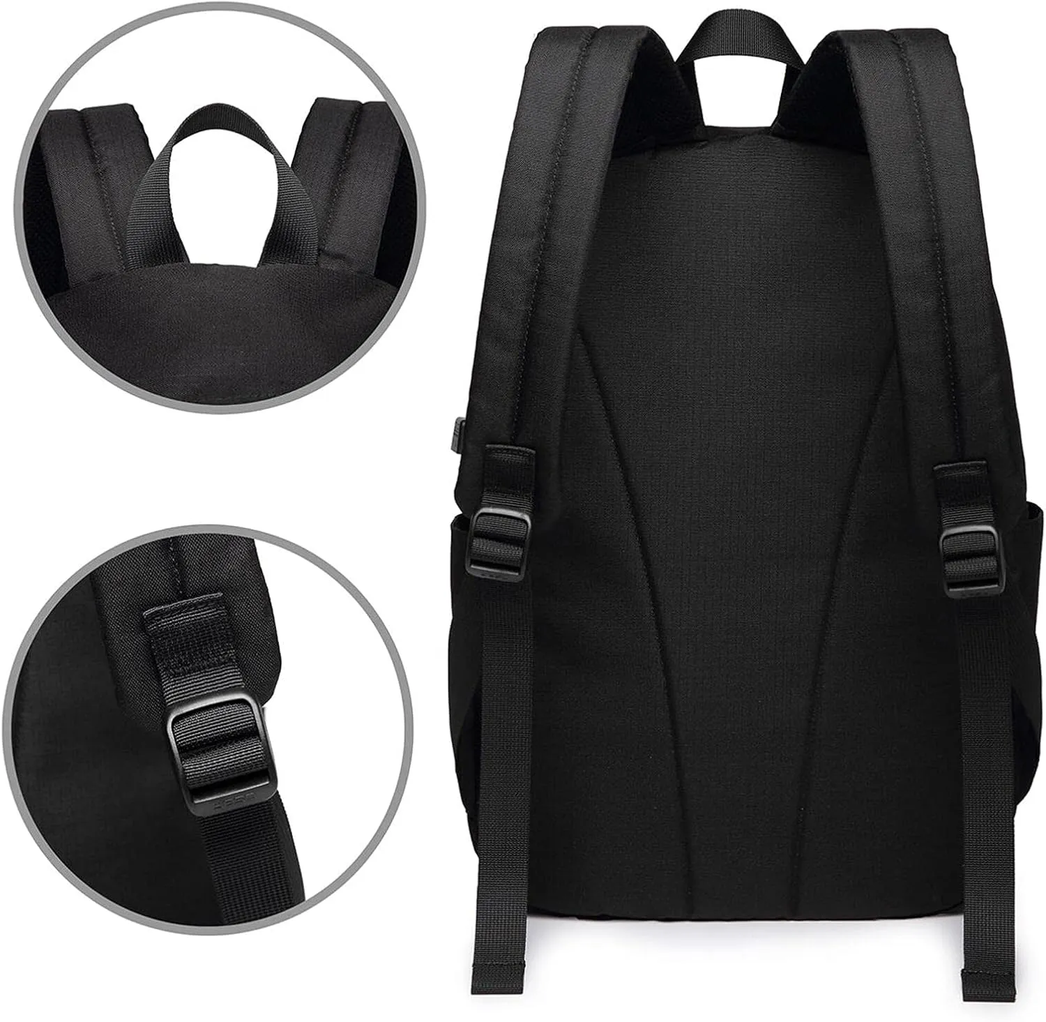 #7 Adult Backpacks Bag Laptop Bag Bookbag Usb Backpack 17 Inch For Daily