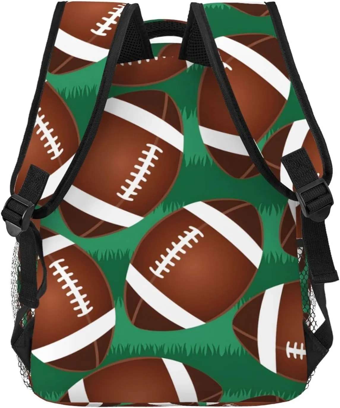 American Football Travel Laptop Backpack Women Lightweight Backpack Adjustable College Backpack Fits 15.6 Inch Laptop Waterproof Travel Backpack for Work, Women, Men, Travel
