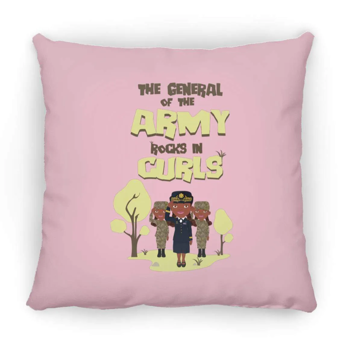 Army Throw Pillow 16x16