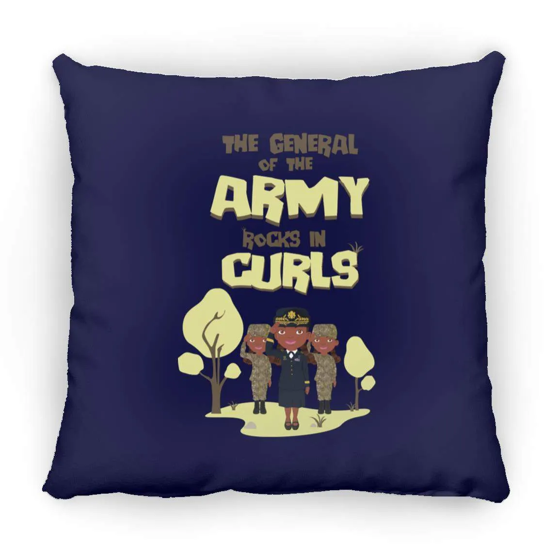 Army Throw Pillow 16x16