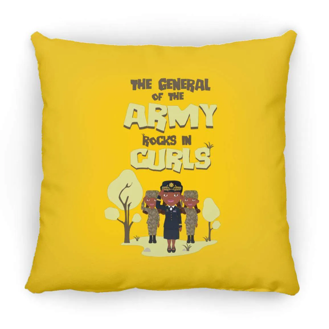 Army Throw Pillow 16x16