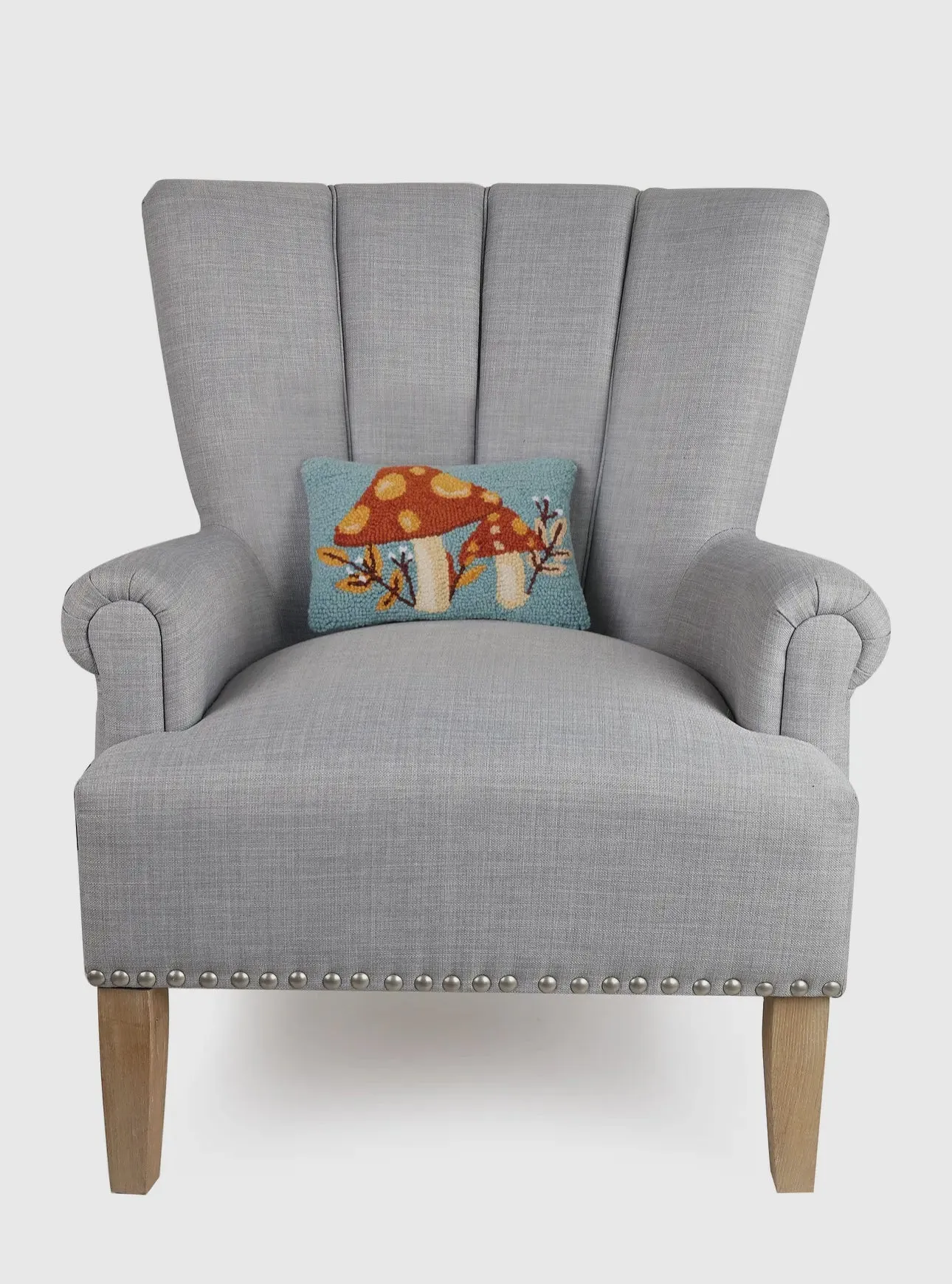 Autumn MUSHROOM 🍁🍄 with Leaves Hook Pillow