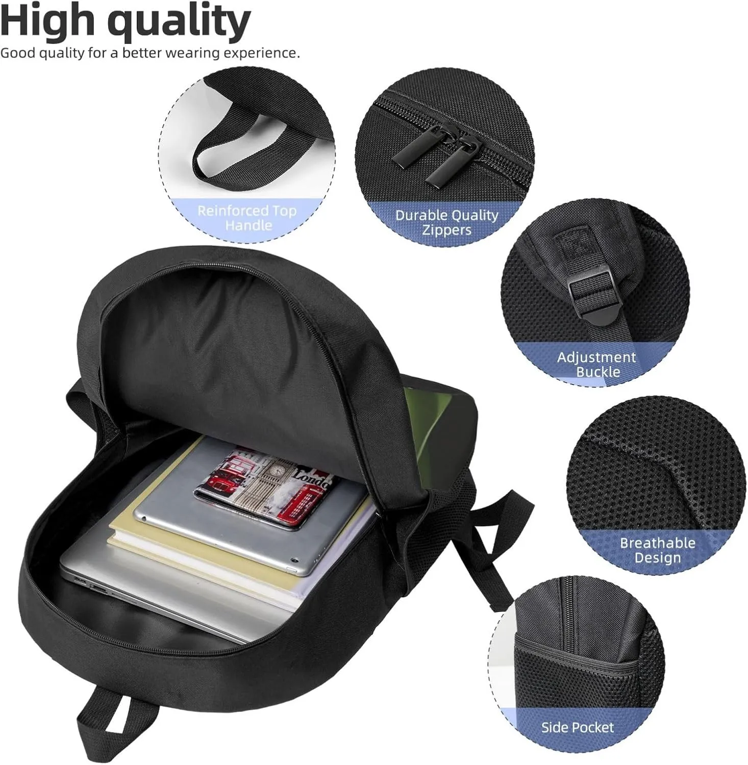 Backpack Travel Laptop Backpack for Men Women Flowers Computer Backpacks 17 inch Casual Daypack