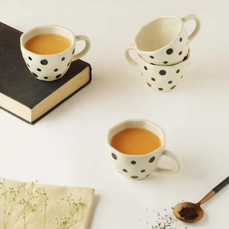 Big Polka Cup- Set Of Four