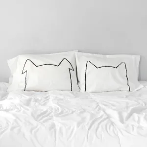 BIPETUAL CAT & DOG PILLOWCASE SET
