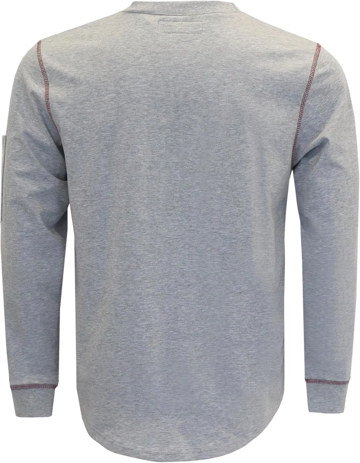 BOCOMAL FR Shirts for Men Lightweight Crew Long Sleeve Flame Resistant/Fire Retardant Shirt