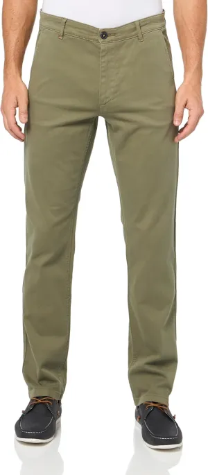 BOSS Techno Twill Slim Fit Chino Trousers,Spinach Green,3032