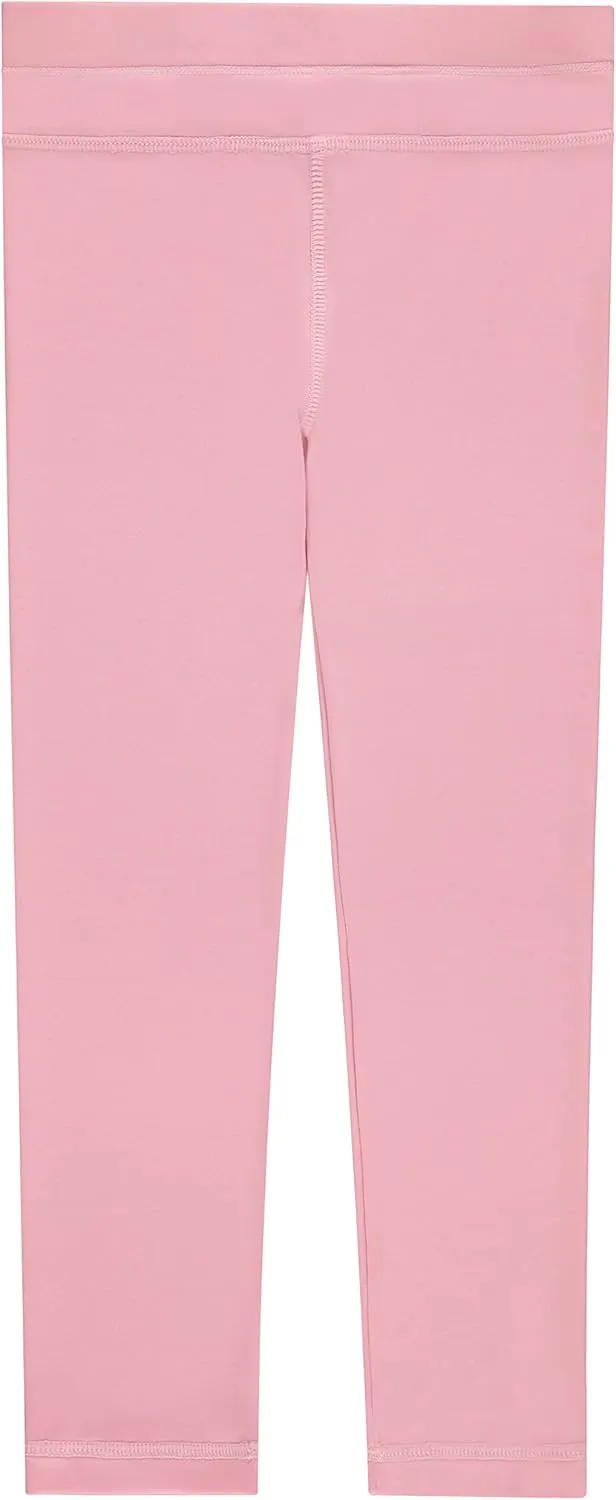 BTween Girls 4 Pack Leggings Set, Exercise, Sports Tights with Wide Waistband for Girls