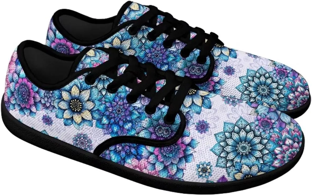 Butterfly Women Barefoot Shoes Mesh Lace Up Sneaker Minimalist Barefoot Sneakers Wide Toe Box Zero Drop Sole Running Shoes