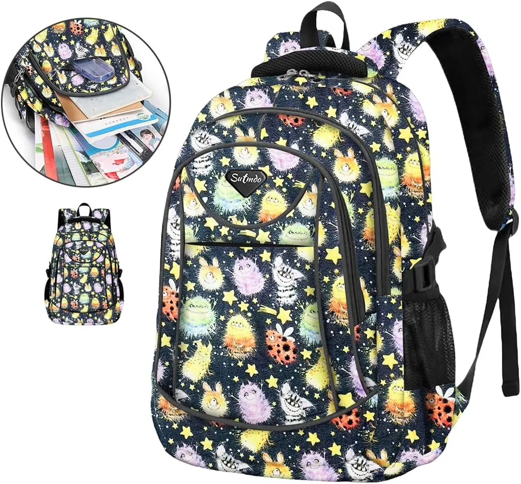 Casual Lightweight Backpacks for Boys & Girls, School Bookbags, 15 "Laptop Backpack, Travel Bag