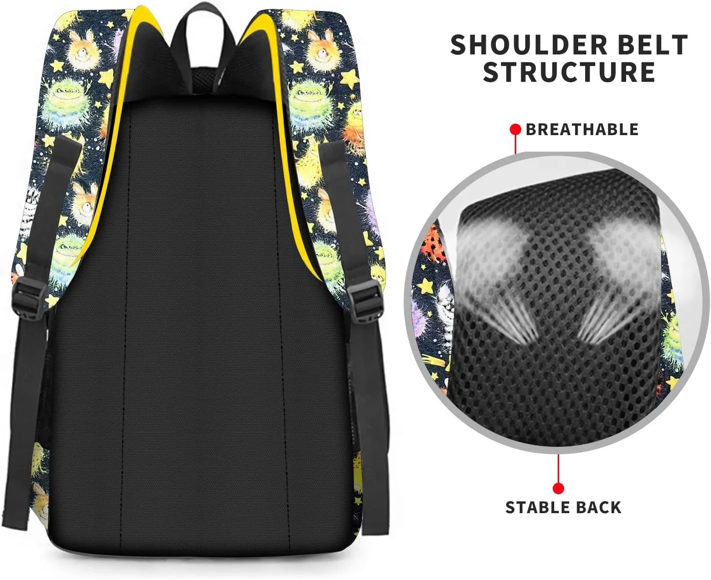 Casual Lightweight Backpacks for Boys & Girls, School Bookbags, 15 "Laptop Backpack, Travel Bag