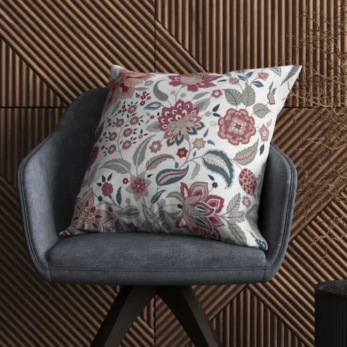 Chintz Velvet Cushion Cover | 16 x 16 inches , 20 x 20 inches