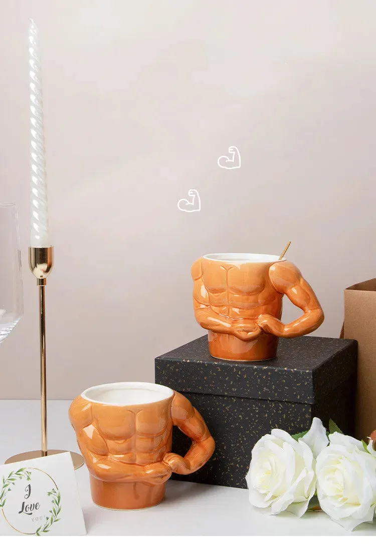 Creative Ceramic Pectorales Mugs