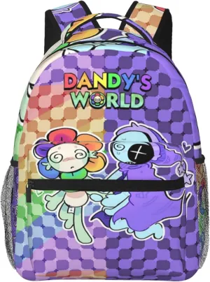 Dandy'S World 3 Backpack Lightweight Large Capacity Laptop Backpack Travel Backpacks For Unisex
