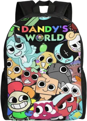 Dandy'S World 3 Backpack Lightweight Large Capacity Laptop Backpack Travel Backpacks For Unisex