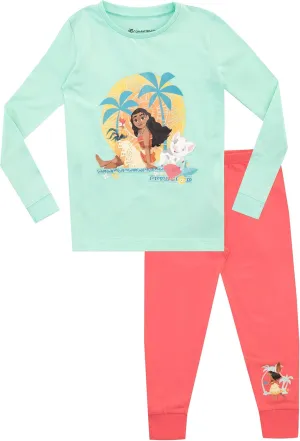 Disney Girls Moana Pajamas