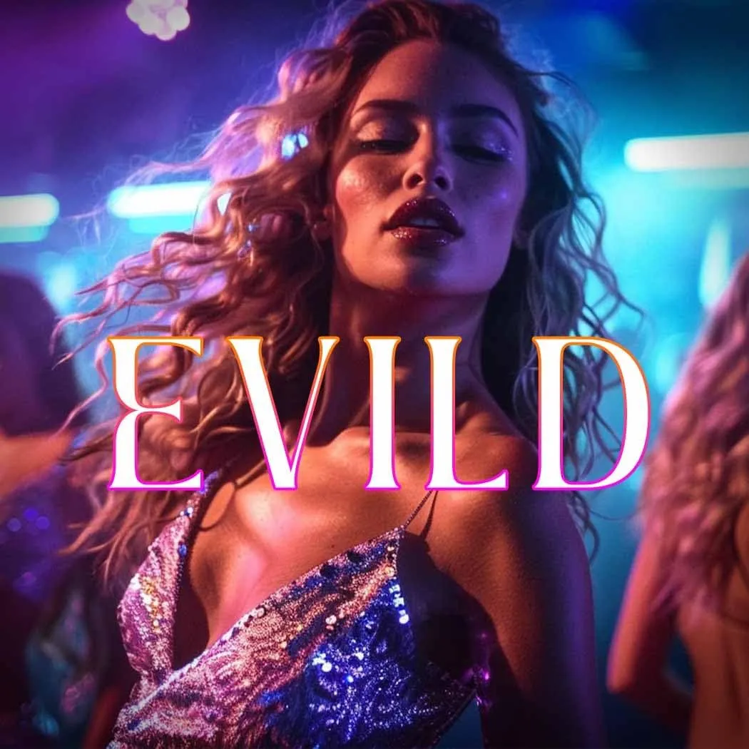 EVILD Sparkly Rhinestone Dress Black Sexy Bodycon Dresses Rave Club Mini Dress for Women
