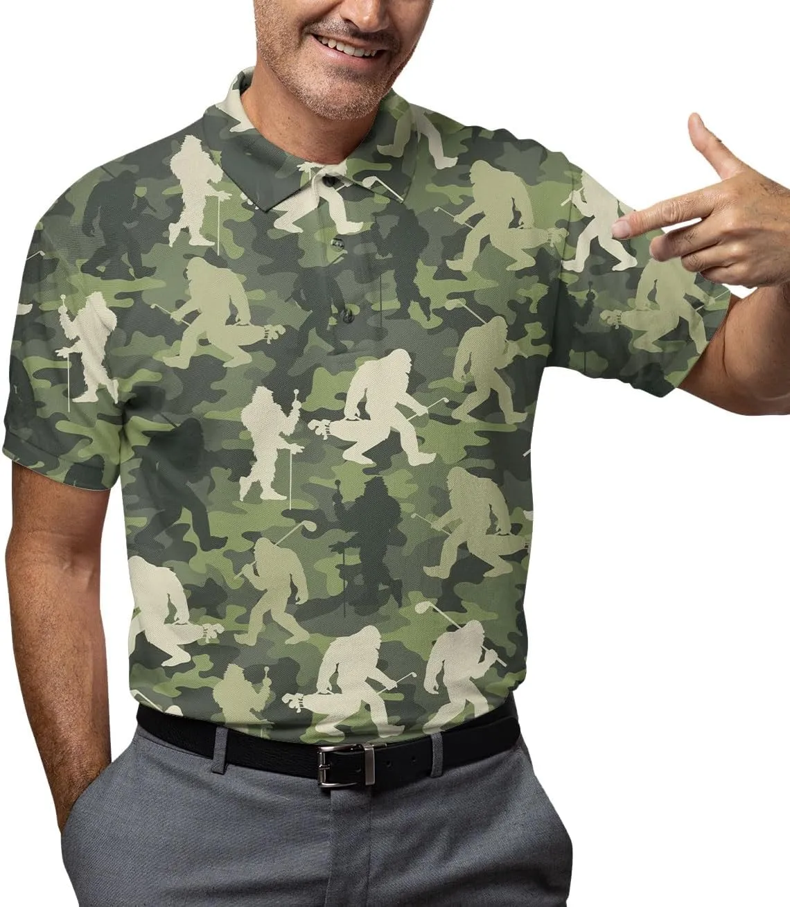 Funny Dachshund camo Polo Shirt Gift for Men Women Dog Lovers