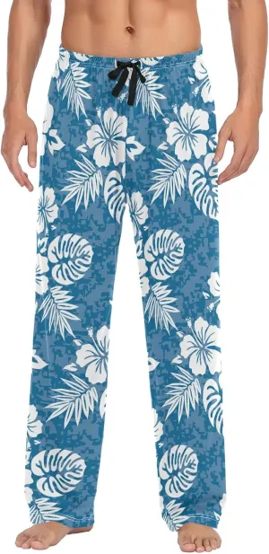 Funny Pajama Pants Mens Lounge Pants Super Soft Men Pajama Bottoms with Pockets Drawstring