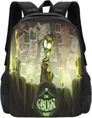 Gaslight District Backpack Lightweight Large Capacity Laptop Backpack Travel Backpacks For Unisex