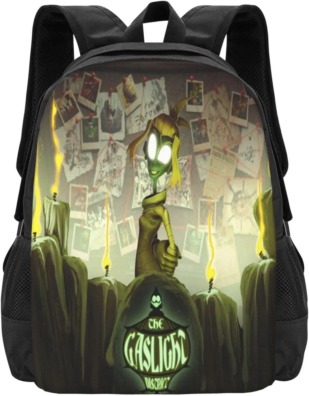 Gaslight District Backpack Lightweight Large Capacity Laptop Backpack Travel Backpacks For Unisex