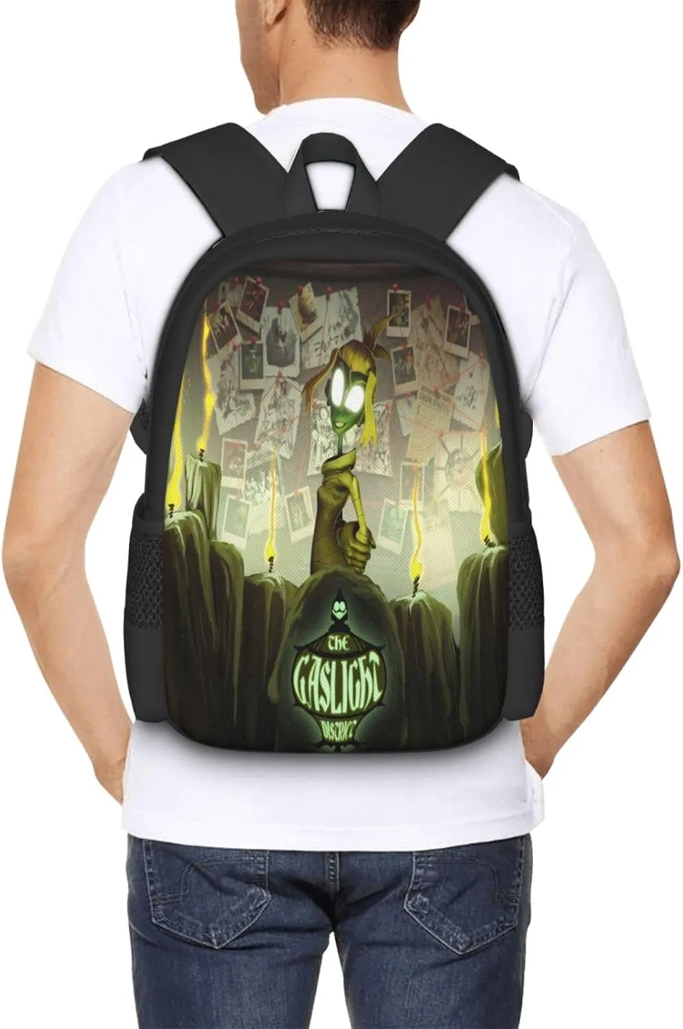Gaslight District Backpack Lightweight Large Capacity Laptop Backpack Travel Backpacks For Unisex