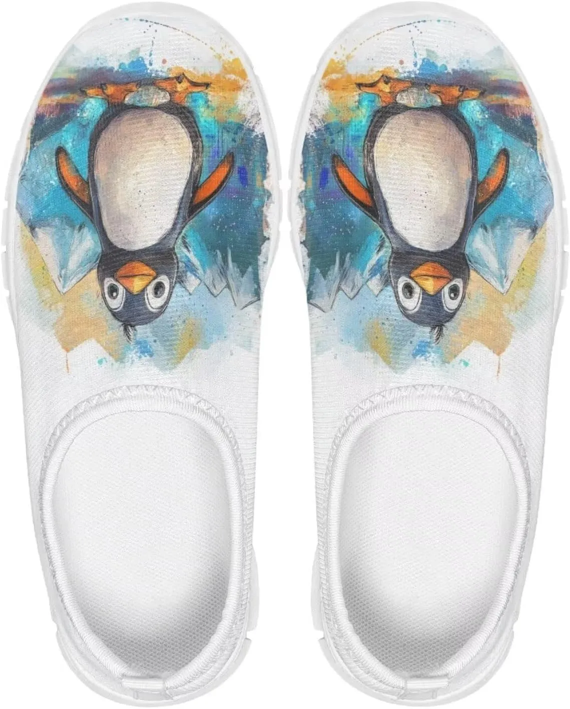 Girls Tennis Shoes Little Kids Slip On Sneakers School Running Shoes