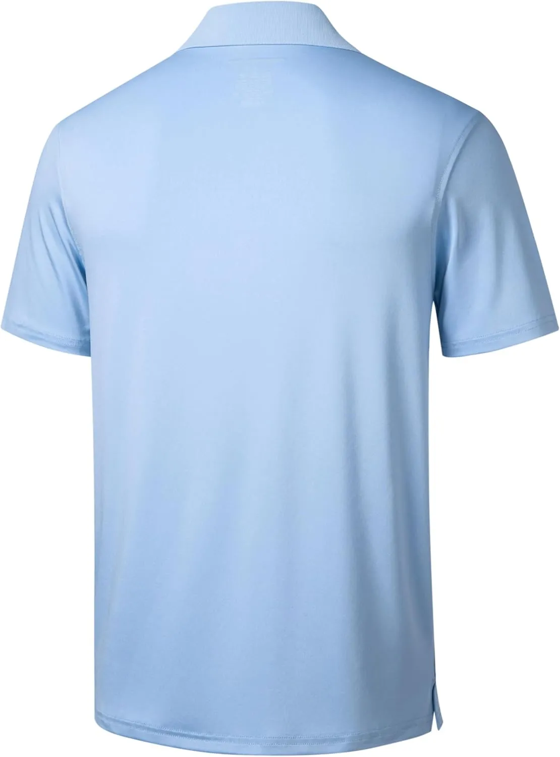 Golf Polo Shirts for Men Short Sleeve Moisture Wicking Dry Fit Performance Designed Collared Solid Casual Polo Shirt