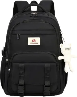 Hidds Laptop Backpack Pink  College Backpacks Black Lightweight School Bag Large Women Bookbags