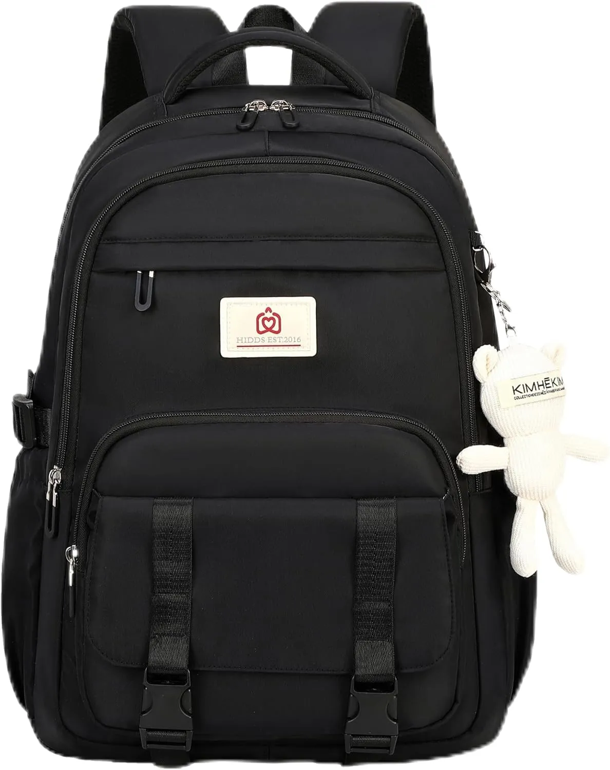 Hidds Laptop Backpack Pink  College Backpacks Black Lightweight School Bag Large Women Bookbags