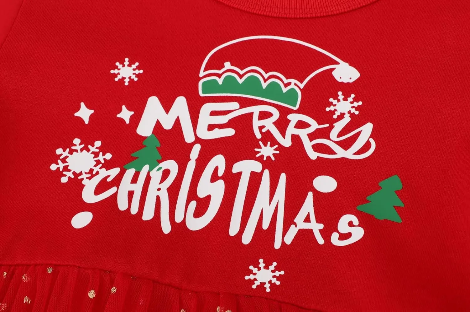 HILEELANG Toddler Girl Christmas Dress Long Sleeve Fall Winter Cotton Casual BasicTunic Shirt Dresses