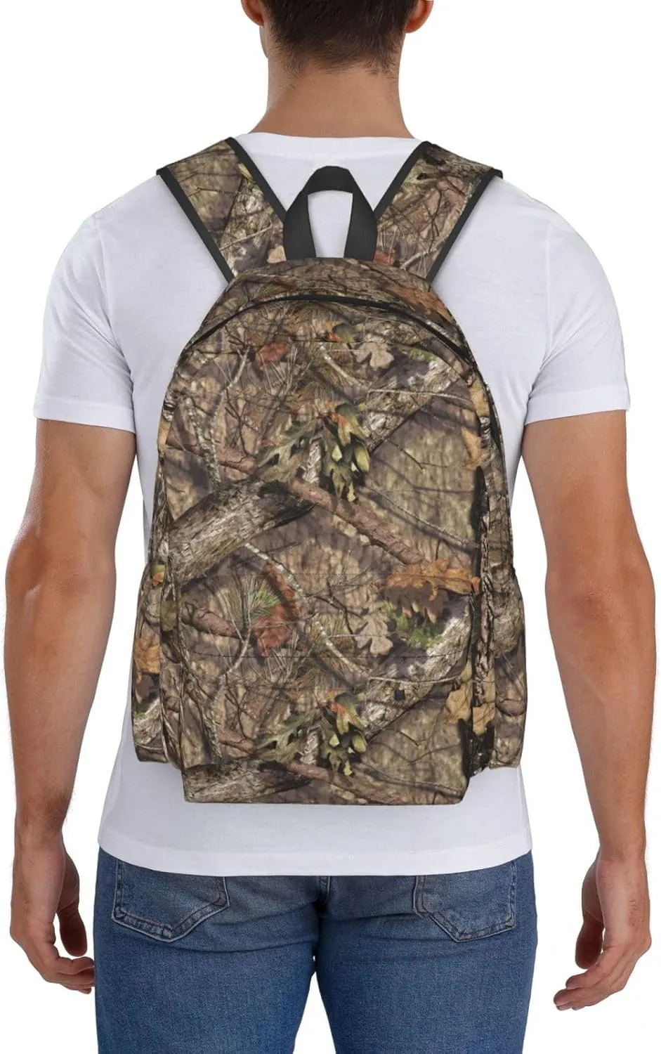 Hunting Camo Backpack Laptop Backpack Lightweight Backpacks Casual Daypack For Women Men Travel Hiking