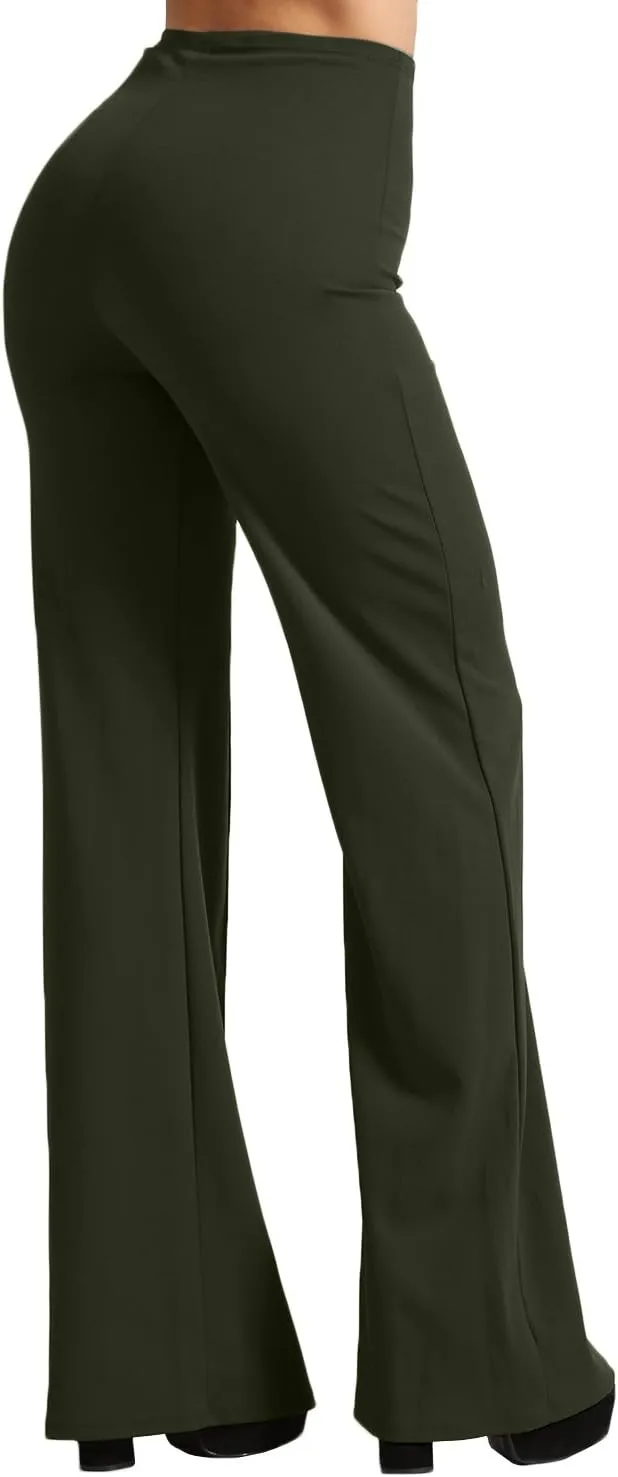 J. LOVNY Womens Sailor Bell Bottom High Waist Long Pants Made in USA S-3XL