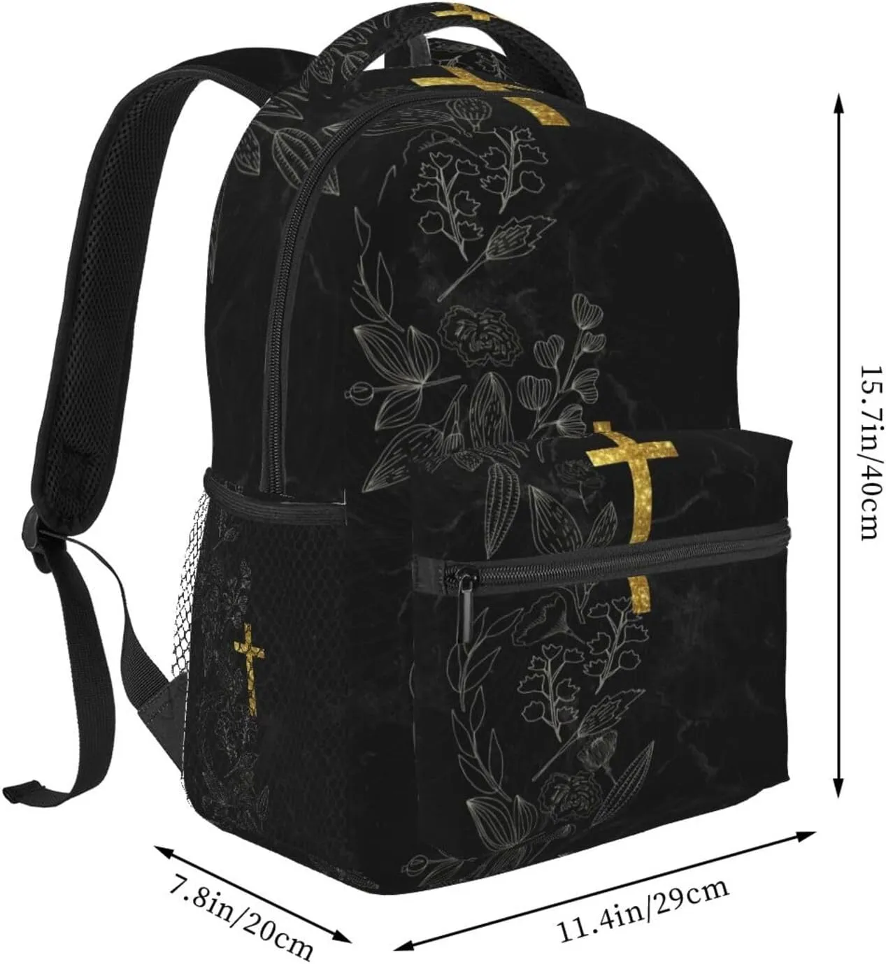 Jesus Backpack Casual Hiking Camping Travel Backpacks Daypack Bag Women Men Bookbag