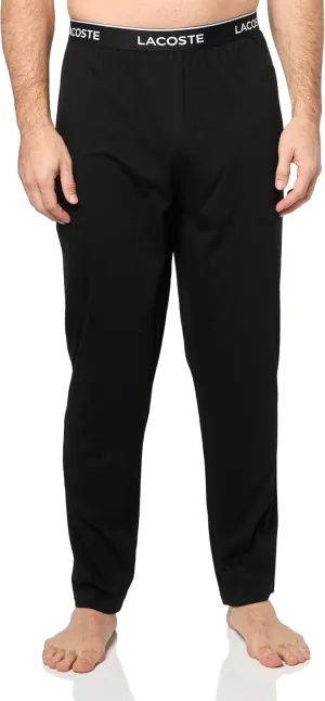 Lacoste mens Ultra Soft Cotton Jersey Pajama Bottoms