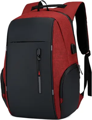 Laptop Backpack For 17 Inch Laptop Bag With USB Port Fashion Waterproof Backpacks