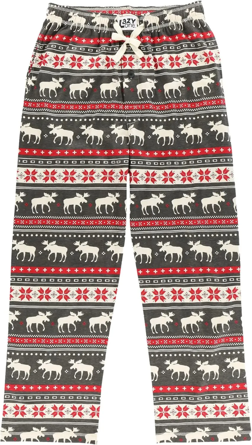 Lazy One Animal Pajama Pants for Men, Men's Separate Bottoms, Lounge Pants