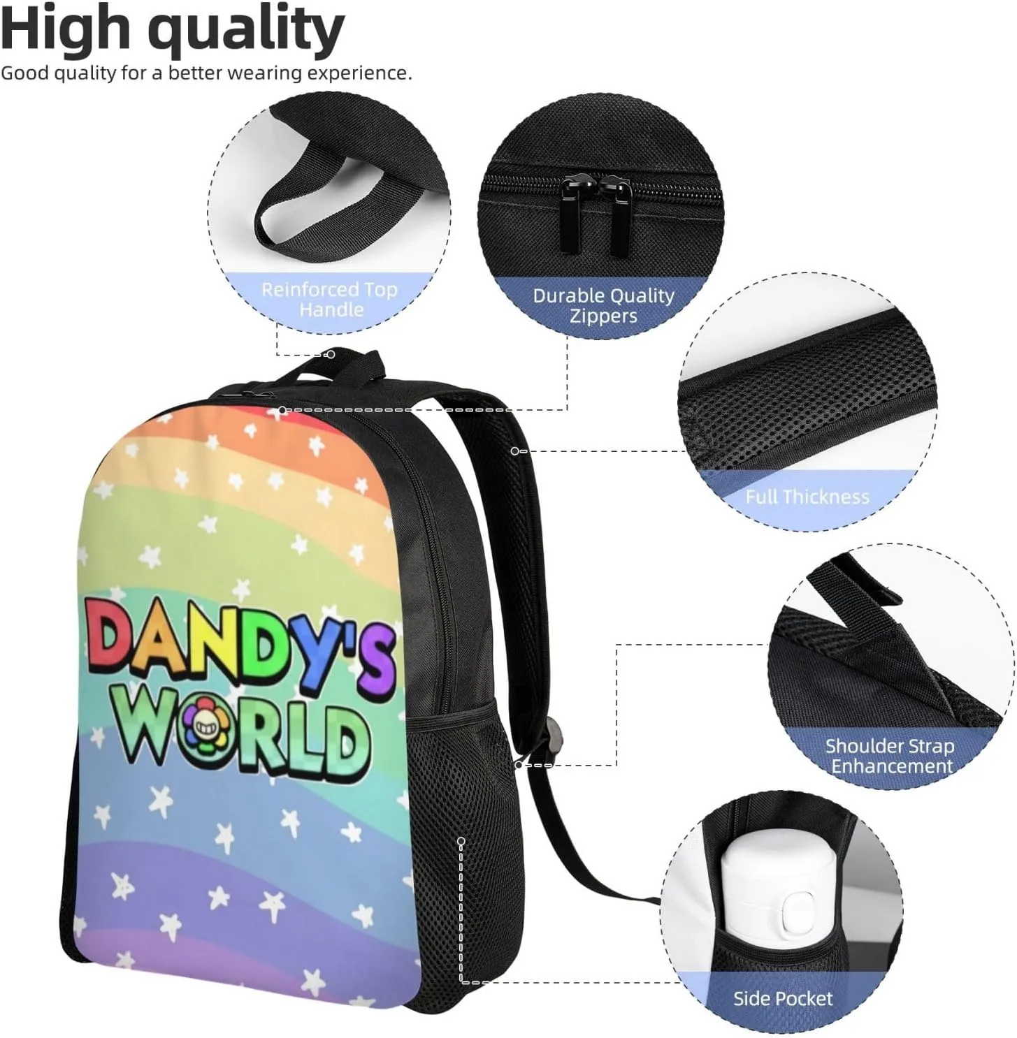 Leisure Backpacks Dandys World Daypacks Gifts casual Daily Work Bookbags Elementary Laptop Rucksack