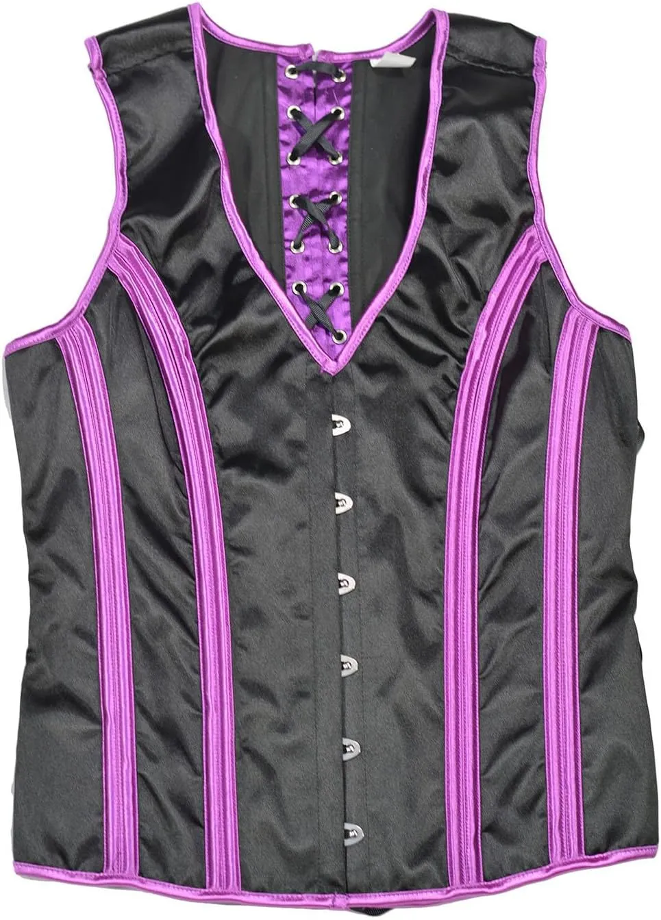 Mens Vintage Shapewear Tank Top Waist Binding Muscle Shirt Men Sleeveless Lace Up Undershirt Workout Gym Clothes XS-3XL
