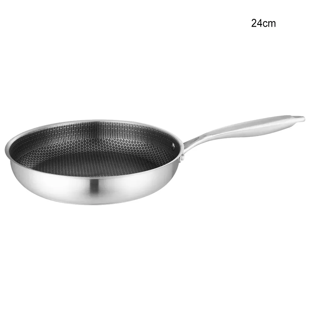 Multifunctional Stainless Steel Frying Pan
