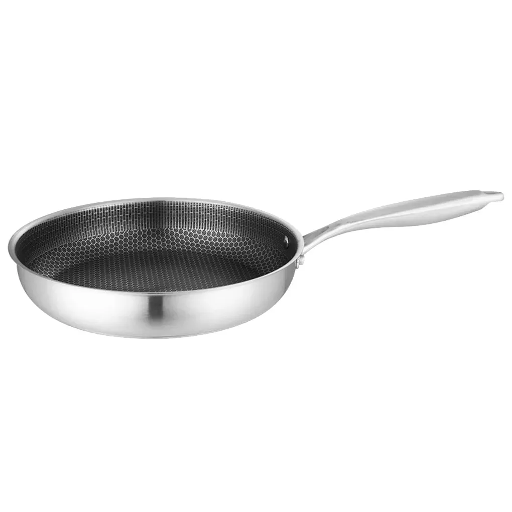 Multifunctional Stainless Steel Frying Pan