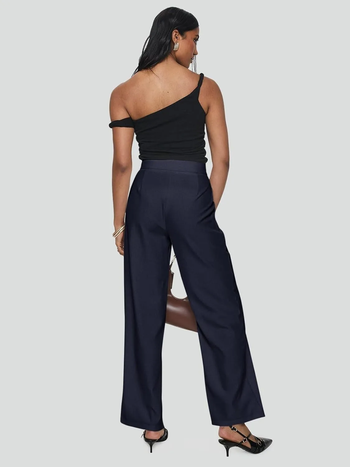 NIMIN Womens Dress Pants 2025 Business Casual Work Slacks for Women High Waisted Office Trousers