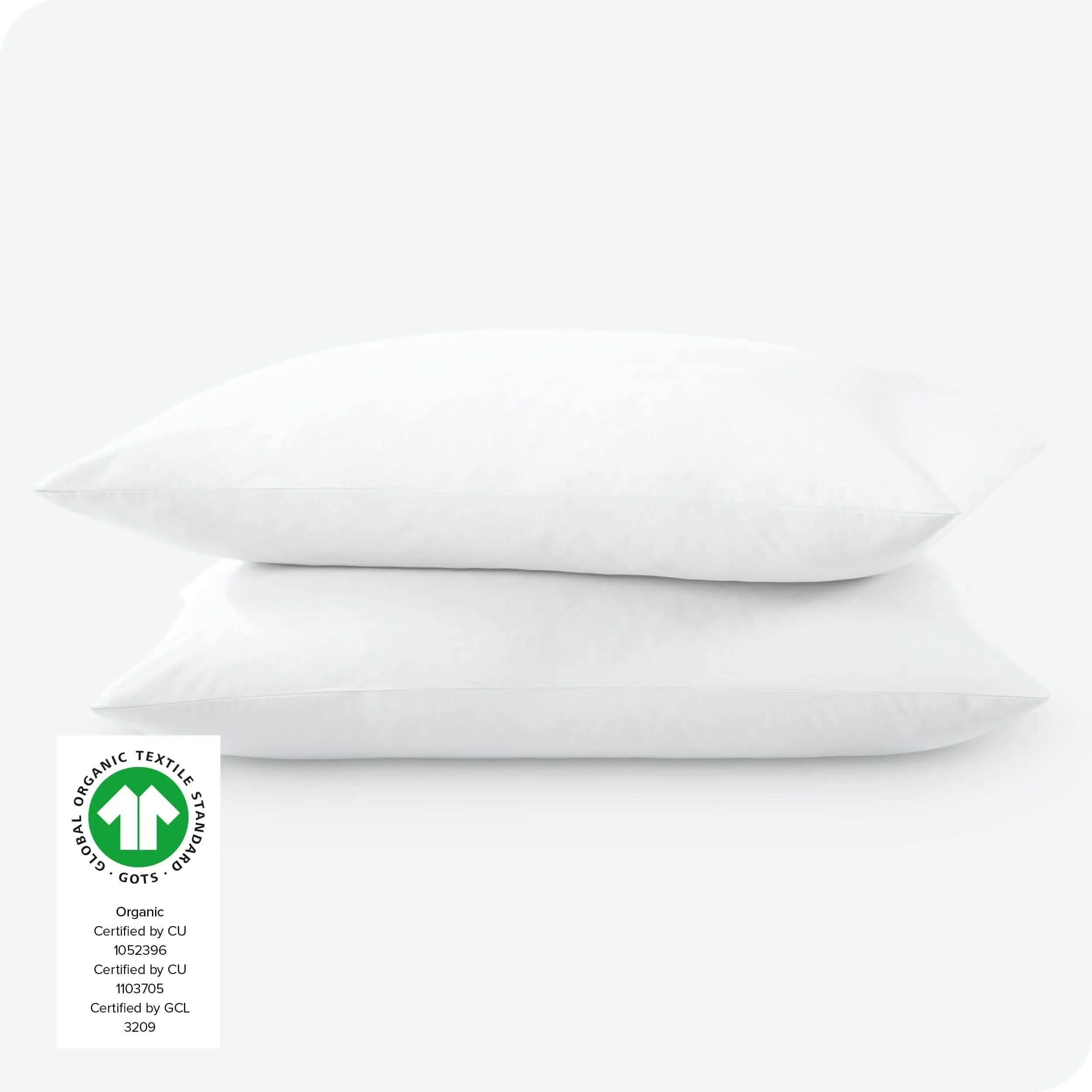 Organic Cotton Percale Pillowcase Set