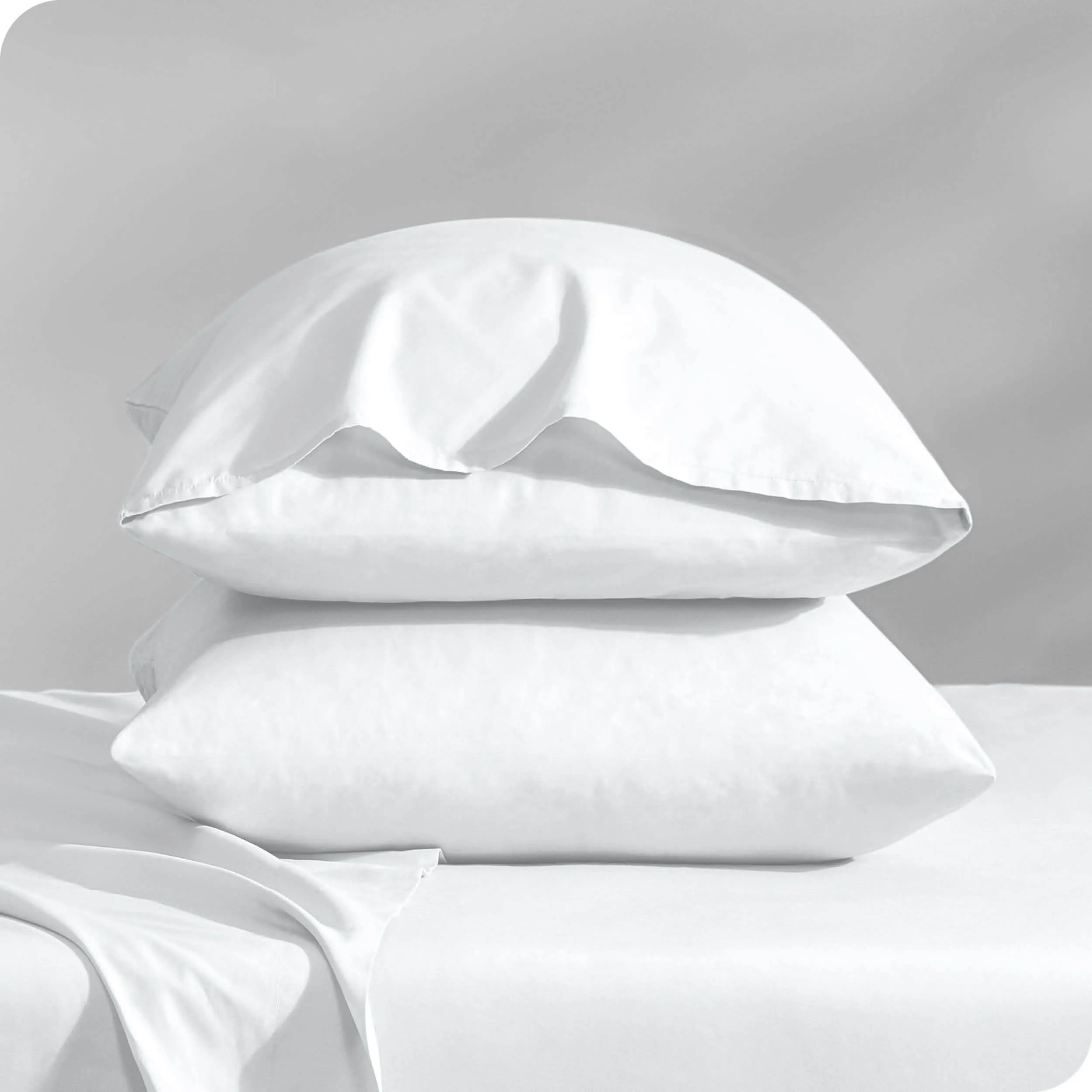 Organic Cotton Percale Pillowcase Set