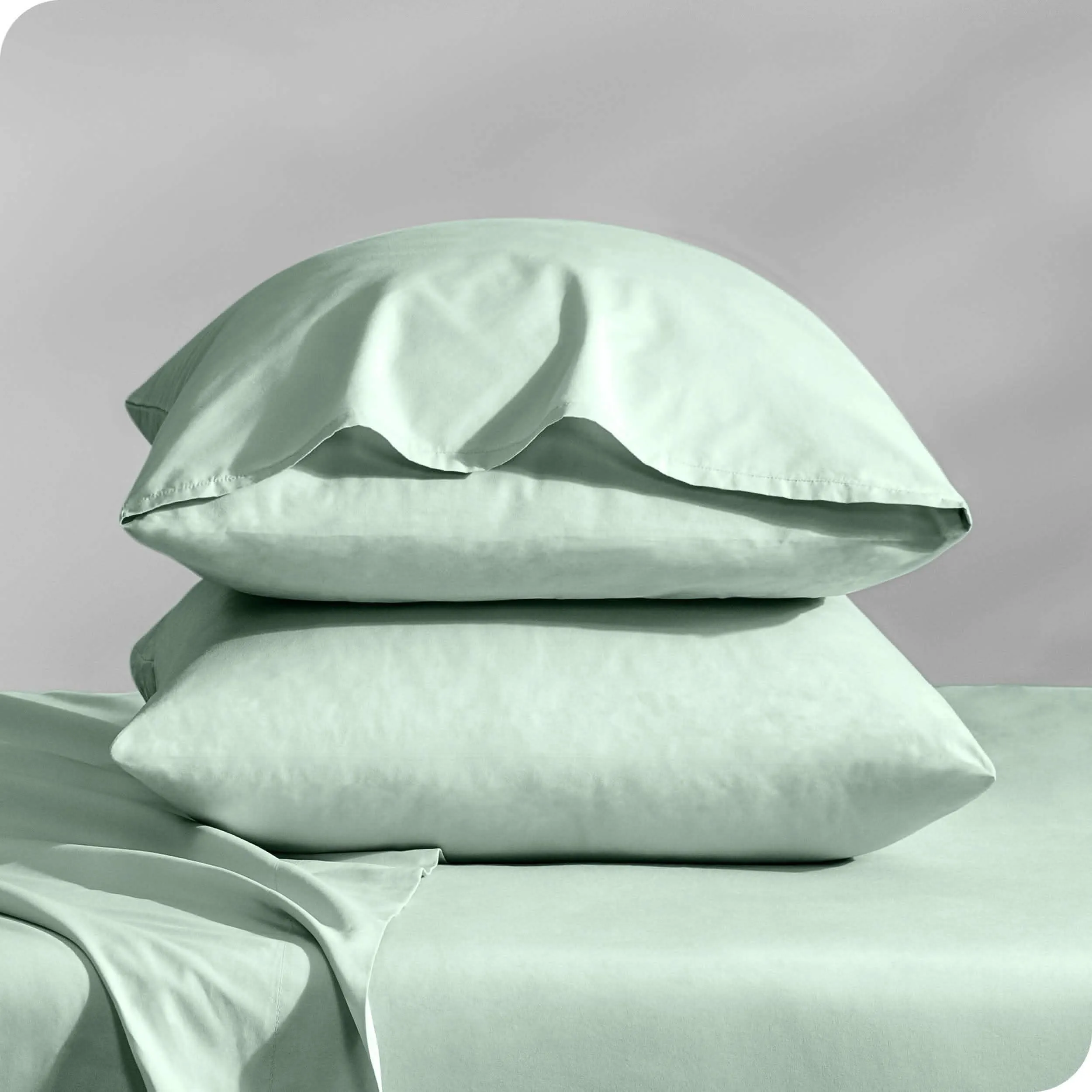 Organic Cotton Percale Pillowcase Set