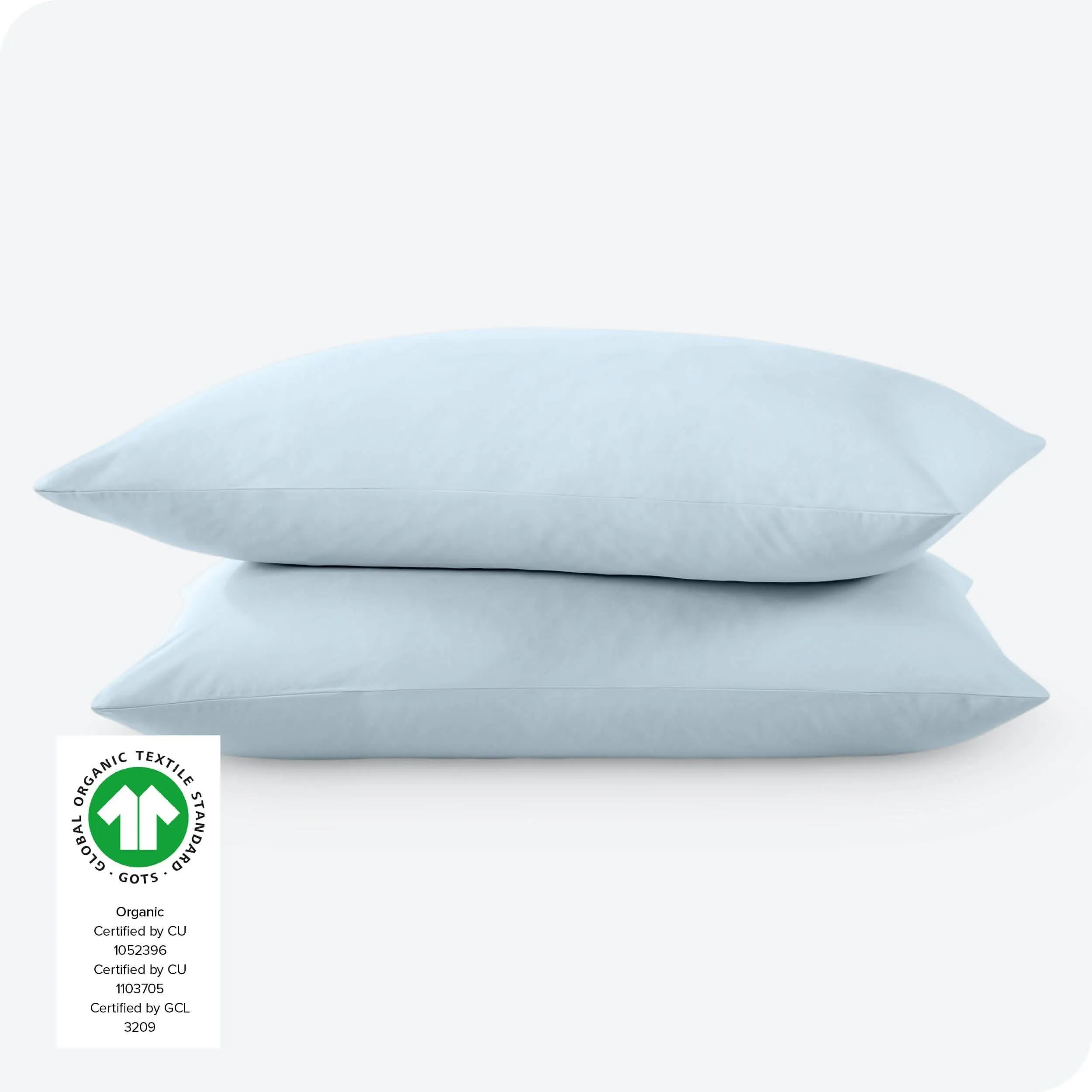 Organic Cotton Percale Pillowcase Set