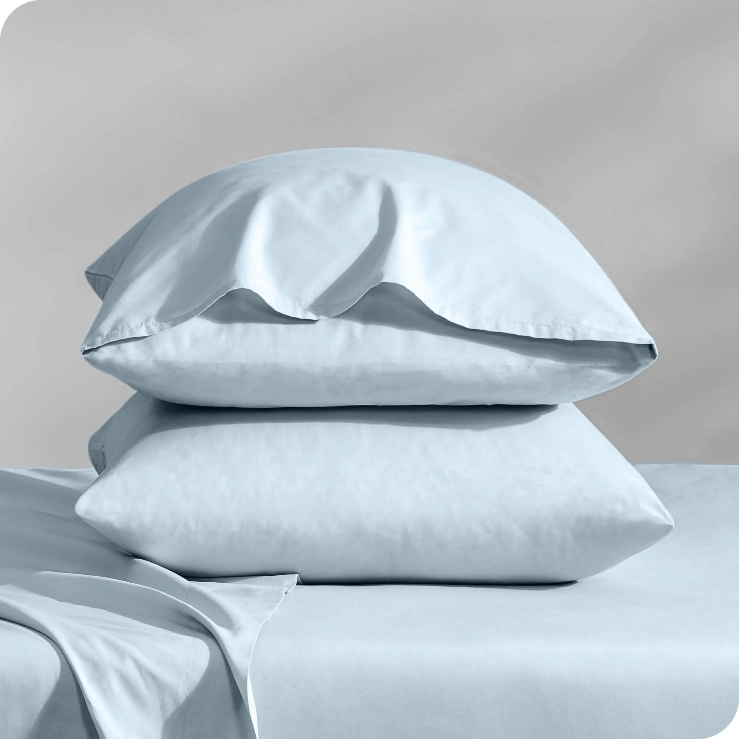 Organic Cotton Percale Pillowcase Set