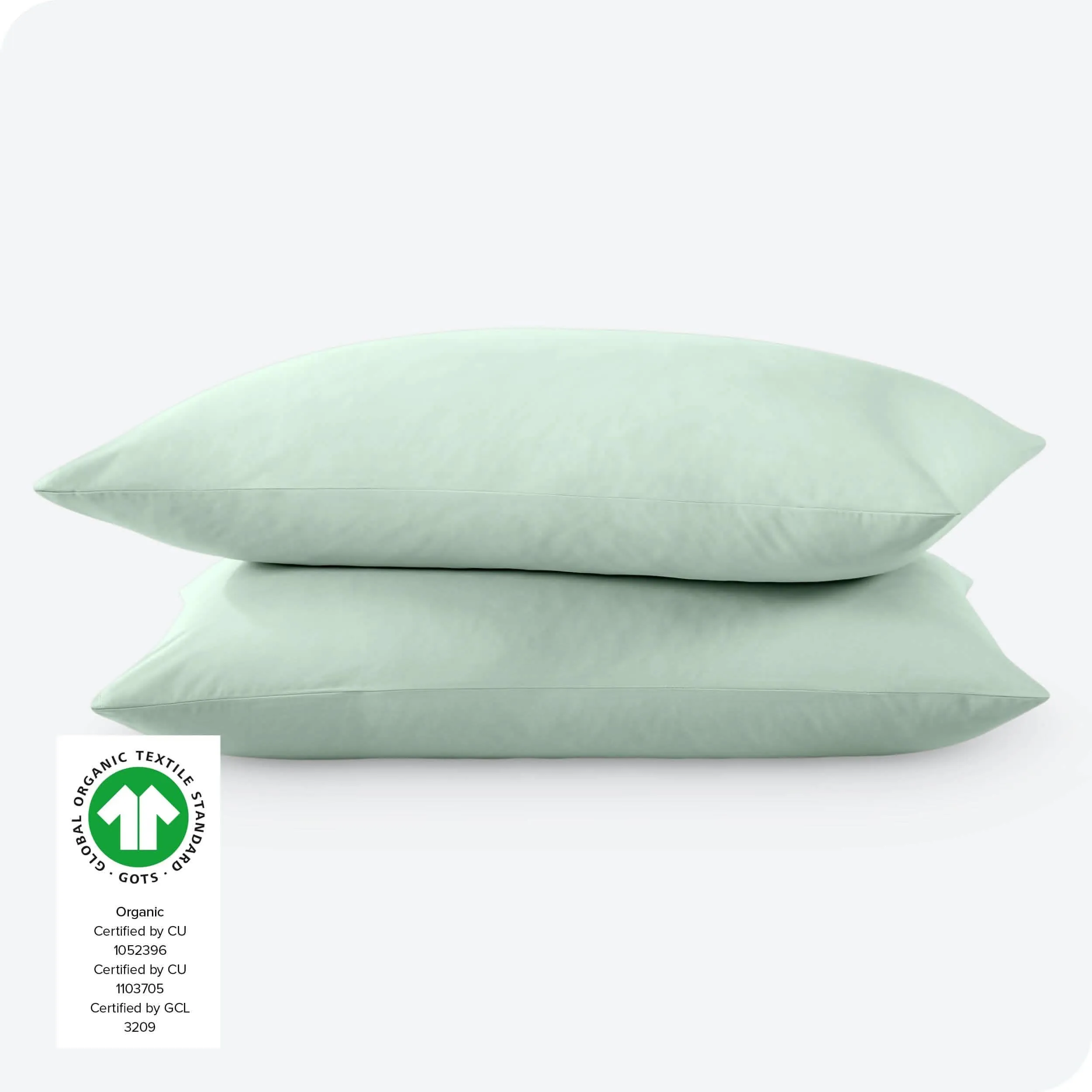 Organic Cotton Percale Pillowcase Set